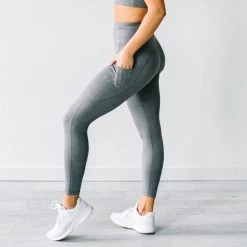 Maven Thread Inspire Leggings - Silver Glitter | MT SPORT