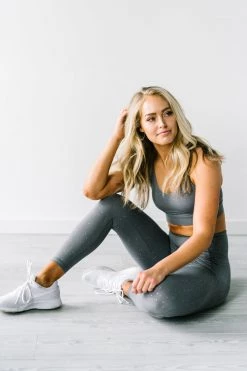 Maven Thread Inspire Leggings - Silver Glitter | MT SPORT