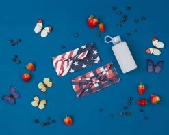 Maven Thread Red White + Blue - 4'' Bow Headband Single