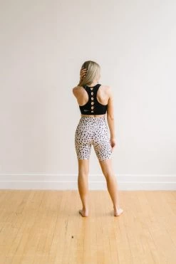 Maven Thread Biker Shorts - 8'' - Dalmatian | MT LUXE 17 Maven Thread Biker Shorts - 8'' - Dalmatian | MT LUXE