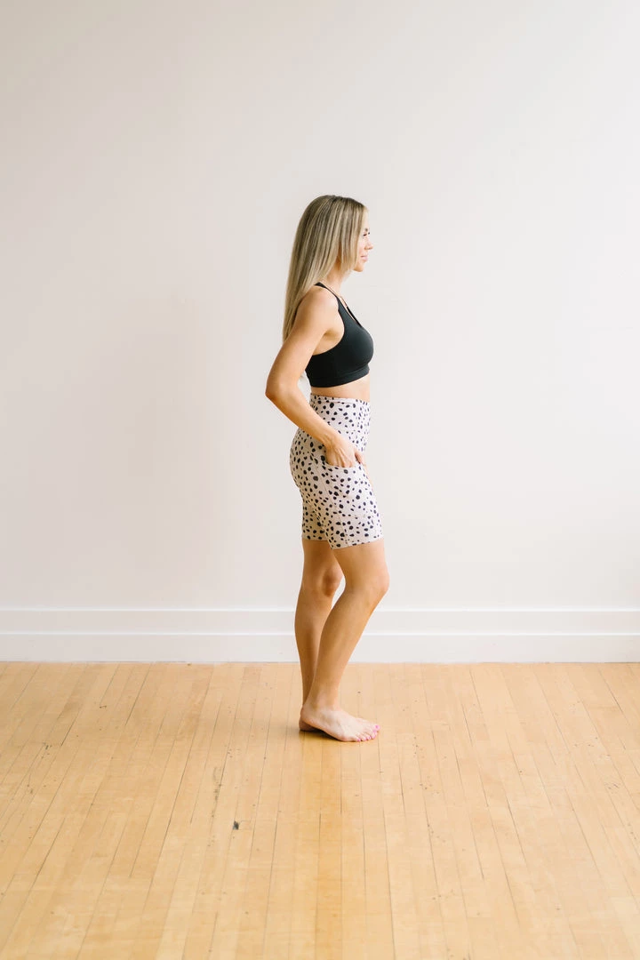 Maven Thread Biker Shorts - 8'' - Dalmatian | MT LUXE 11 Maven Thread Biker Shorts - 8'' - Dalmatian | MT LUXE