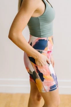 Maven Thread Biker Shorts - 8'' - Serenity | MT LUXE Bottoms 14 Maven Thread Biker Shorts - 8'' - Serenity | MT LUXE Bottoms