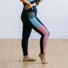 Maven Thread Inspire Leggings - Olive Colorblock | MT SPORT Bottoms