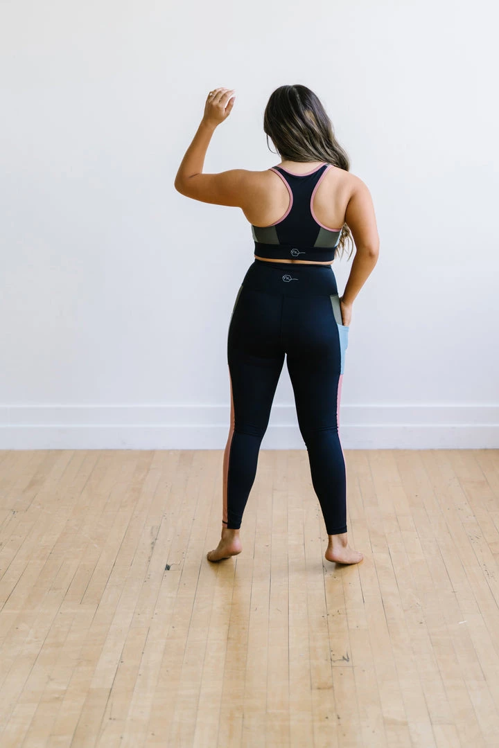 Maven Thread Inspire Leggings - Olive Colorblock | MT SPORT Bottoms 8 Maven Thread Inspire Leggings - Olive Colorblock | MT SPORT Bottoms