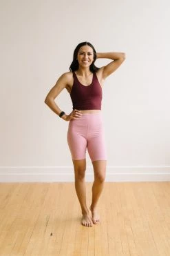 Maven Thread Biker Shorts - 8'' - Orchid | MT LUXE Bottoms 17 Maven Thread Biker Shorts - 8'' - Orchid | MT LUXE Bottoms