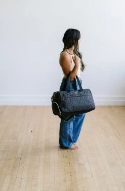 Maven Thread Bags On The Go Duffel - Green Leopard