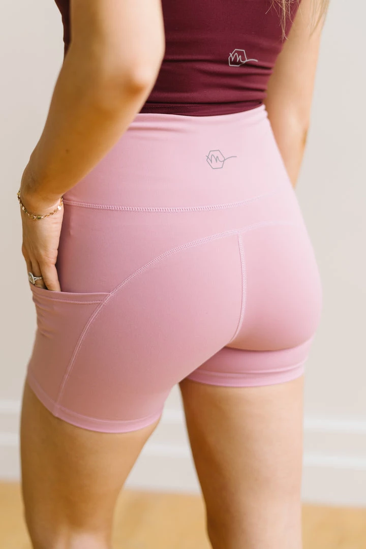 Maven Thread Bottoms Biker Shorts - 4'' - Orchid | MT LUXE 4 Maven Thread Bottoms Biker Shorts - 4'' - Orchid | MT LUXE