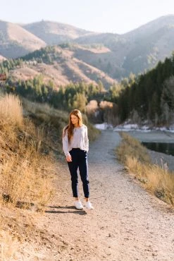 Maven Thread Work Hard Play Hard Trousers - Navy | MT LUXE