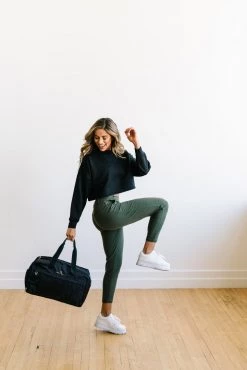 Maven Thread Work Hard Play Hard Trousers - Olive Green | MT LUXE