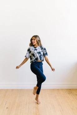 Maven Thread Work Hard Play Hard Trousers - Navy | MT LUXE