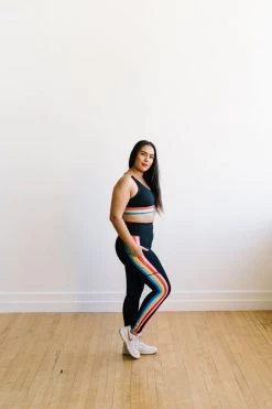 Maven Thread Flow Sports Bra - Rainbow | MT SPORT Tops