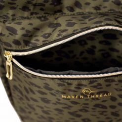 Maven Thread Bags Classic Backpack - Green Leopard