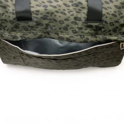 Maven Thread Bags On The Go Duffel - Green Leopard