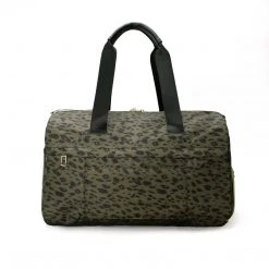 Maven Thread Bags On The Go Duffel - Green Leopard